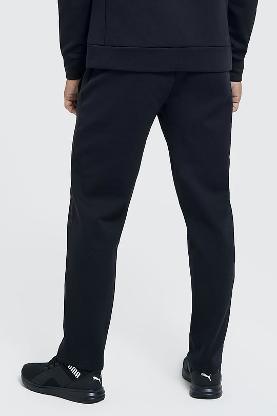 Fleece regular fit sweatpants 2 | BLACK | Audimas