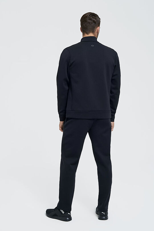 Fleece regular fit sweatpants 6 | BLACK | Audimas