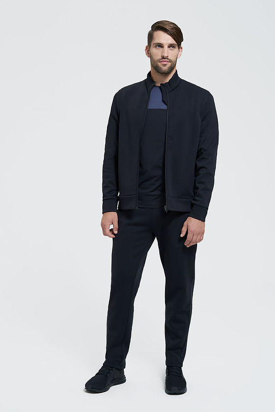 Fleece regular fit sweatpants 5 | BLACK | Audimas