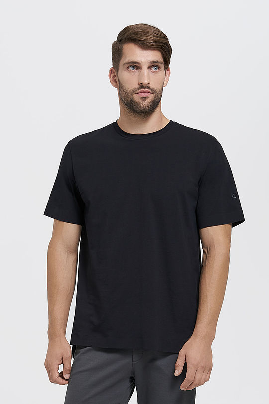 Cotton tee 1 | BLACK | Audimas