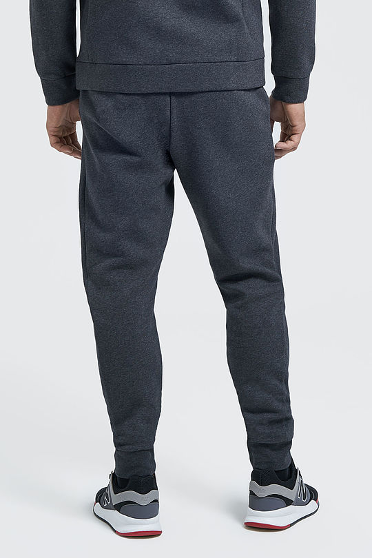 Brushed cotton slim fit sweatpants 2 | GREY/MELANGE | Audimas