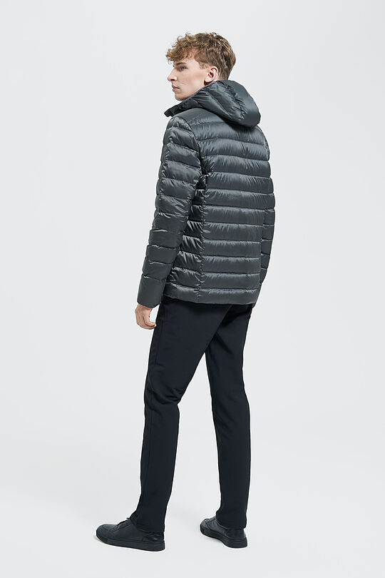 Lightweight puffer down jacket 7 | GREY/MELANGE | Audimas