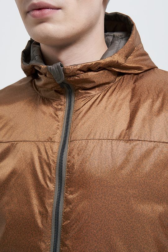 Reversible Thermore insulated jacket 9 | BROWN/BORDEAUX | Audimas