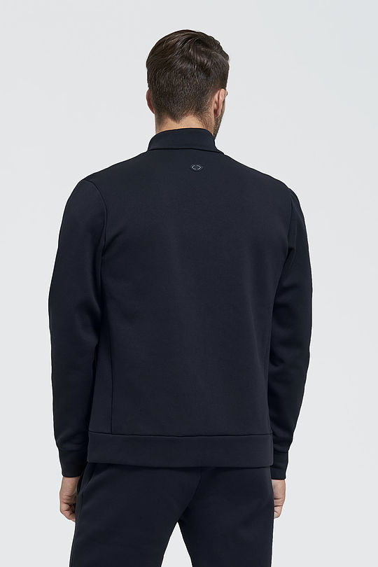 Fleece zip-through jacket 2 | BLACK | Audimas