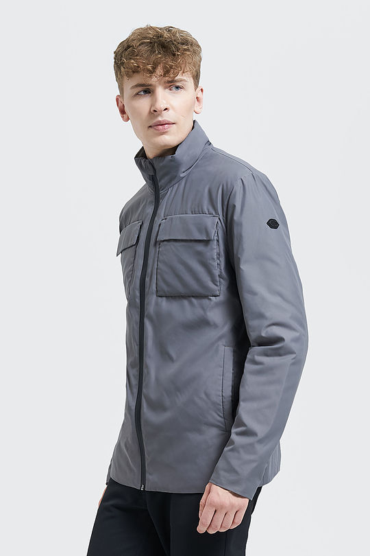 Short Thermore insulated jacket 1 | GREY/MELANGE | Audimas