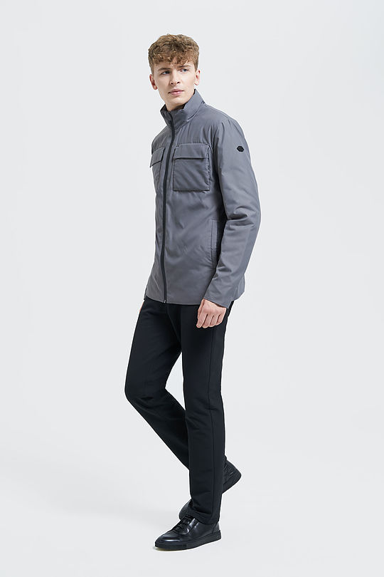 Short Thermore insulated jacket 5 | GREY/MELANGE | Audimas