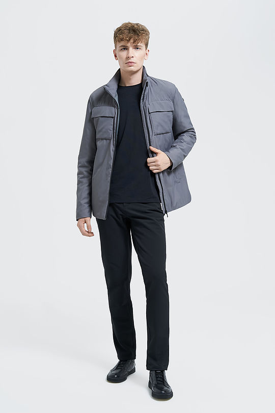 Short Thermore insulated jacket 4 | GREY/MELANGE | Audimas