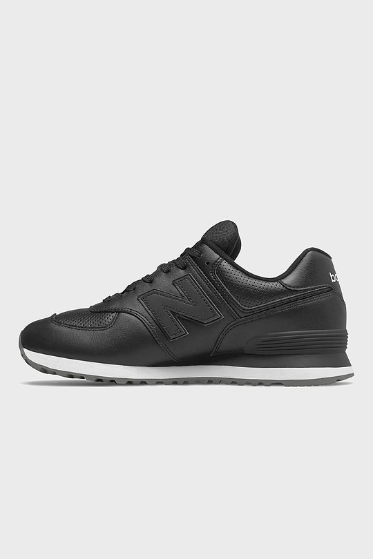 NEW BALANCE Men's ML574SNR Casual Sneaker 4 | SNR BLACK/WHITE | Audimas