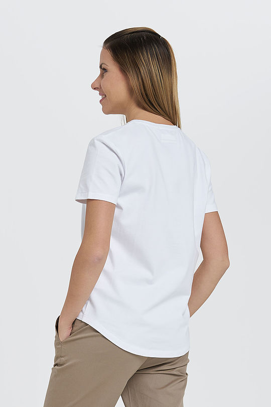 Cotton tee SURINK LIETUVĄ 2 | WHITE | Audimas