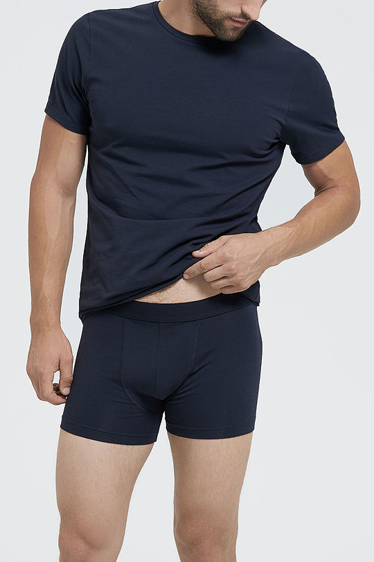 Organic cotton boxer 1 | DARK NAVY | Audimas