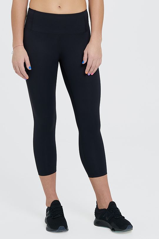 Functional 3/4 leggings 1 | BLACK | Audimas