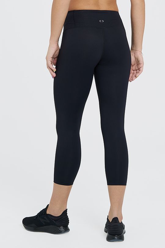 Functional 3/4 leggings 2 | BLACK | Audimas