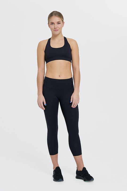 Functional 3/4 leggings 5 | BLACK | Audimas