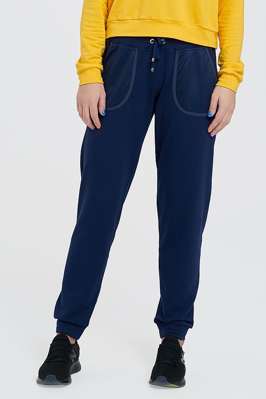 Stretch versized sweatpants 1 | BLUE | Audimas