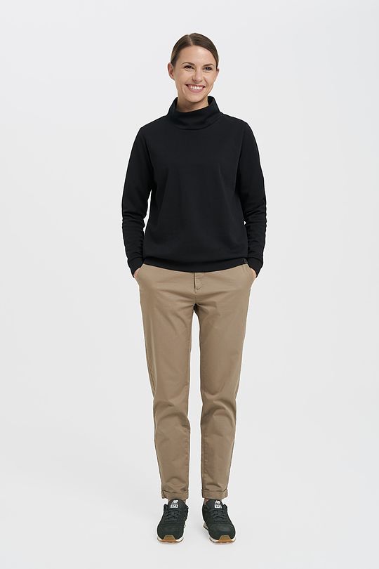 Merino wool mix jumper 4 | BLACK | Audimas