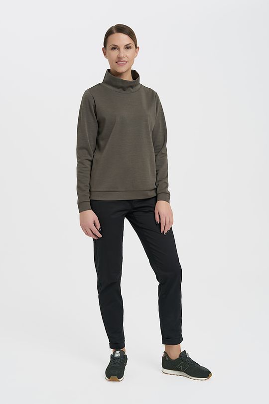 Merino wool mix jumper 5 | GREEN/ KHAKI / LIME GREEN | Audimas