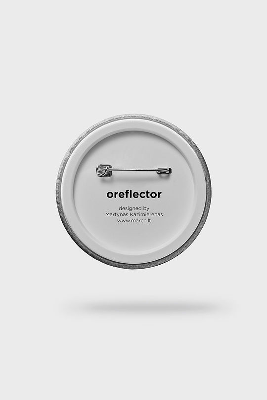 Reflector OREFLECTOR MINI 38mm 2 | RED/PINK | Audimas