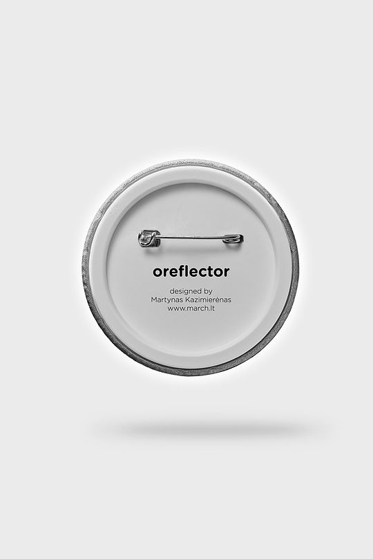 Reflector OREFLECTOR MAXI 55mm 2 | GREY/MELANGE | Audimas