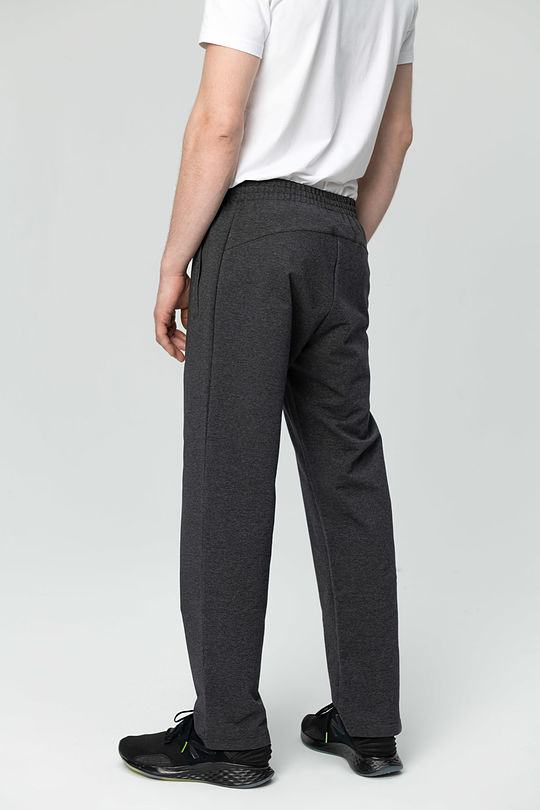 Stretch cotton relaxed fit sweatpants 2 | GREY/MELANGE | Audimas