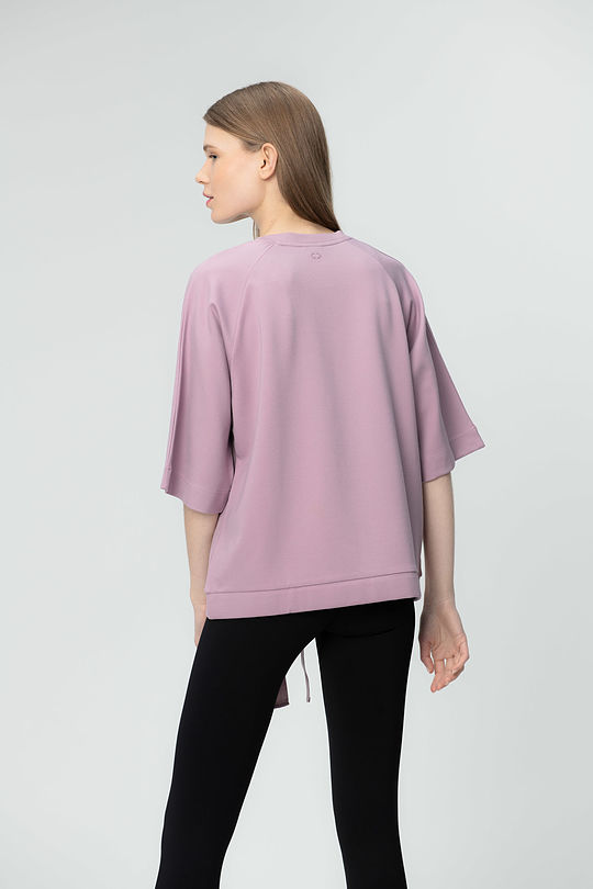 Short sleeve sweatshirt 2 | RED/PINK | Audimas