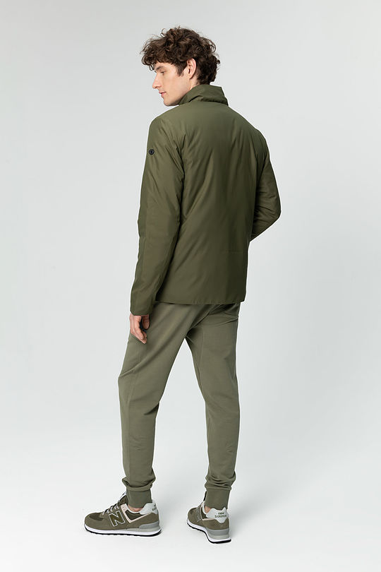 Short jacket with Thermore thermal insulation 2 | GREEN/ KHAKI / LIME GREEN | Audimas