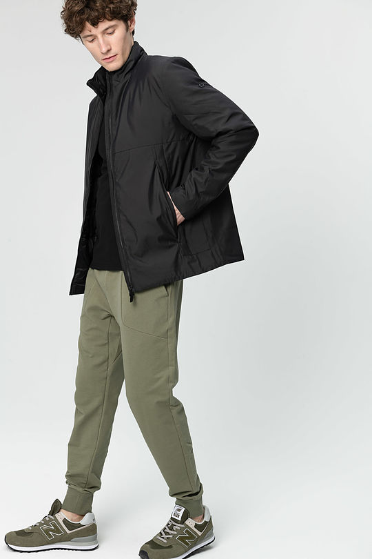 Short jacket with Thermore thermal insulation 1 | BLACK | Audimas