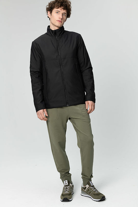 Short jacket with Thermore thermal insulation 4 | BLACK | Audimas