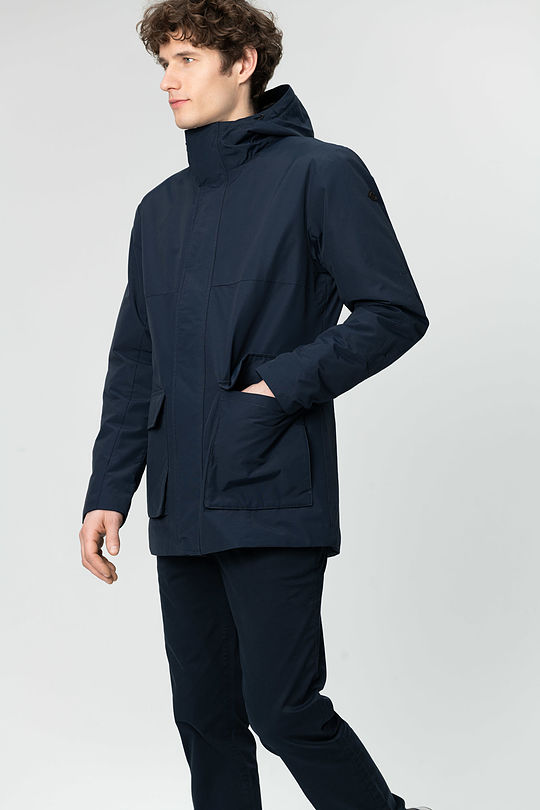 Lengthened jacket with Thermore thermal insulation 1 | BLUE | Audimas