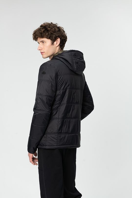 Reversible jacket with Thermore thermal insulation 3 | BLACK | Audimas