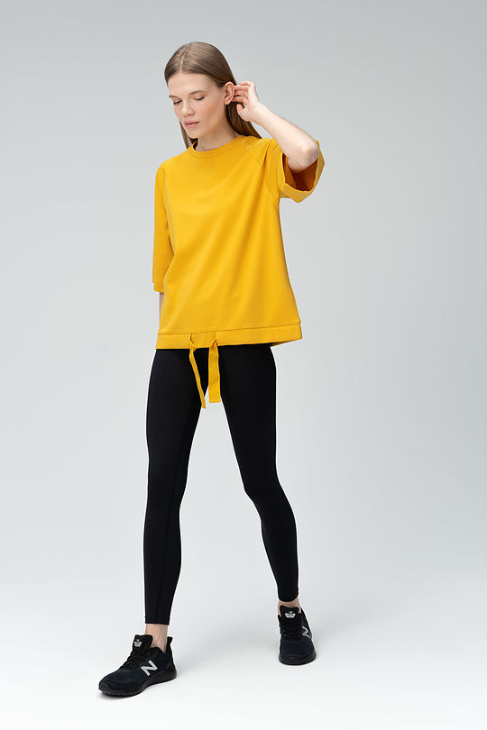 Short sleeve sweatshirt 1 | YELLOW/ORANGE | Audimas