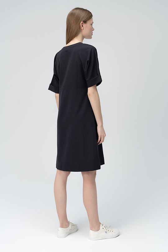 light stretch fabric dress 2 | BLACK | Audimas
