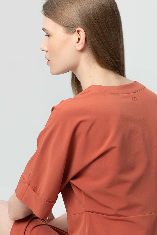 light stretch fabric dress 3 | RED/PINK | Audimas
