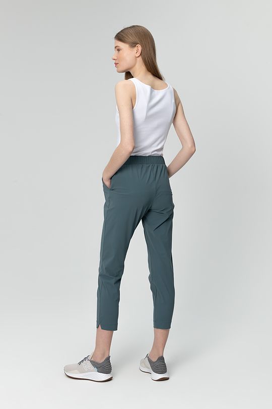 Light SENSITIVE crop pants 2 | BLUE | Audimas