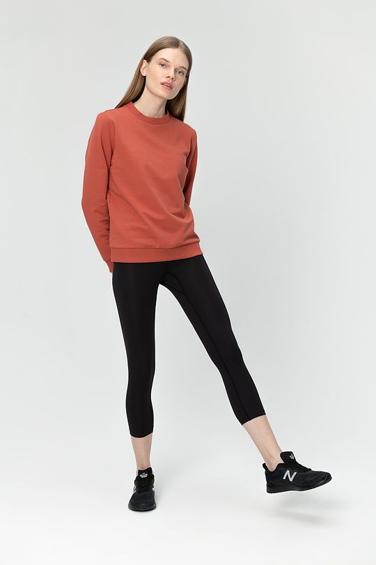 stretch cotton sweatshirt 3 | RED/PINK | Audimas