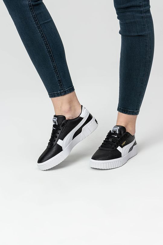 PUMA Women's Cali Casual Shoes 1 | BLACK/WHITE | Audimas