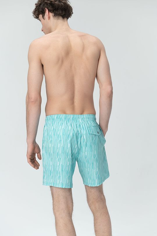 Medium length beach shorts 2 | BLUE | Audimas