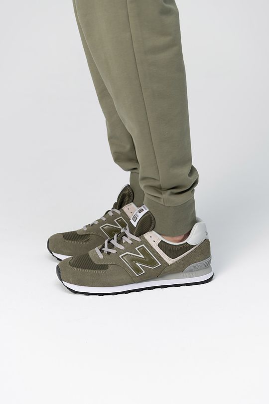 NEW BALANCE Men's MH574EGO Casual  Sneaker 3 | OLIVE | Audimas