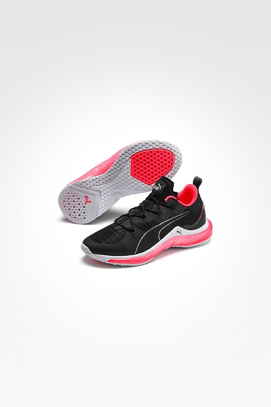 PUMA Women's LQDCELL Hydra Sneaker 5 | BLACK/IGNITE PINK | Audimas