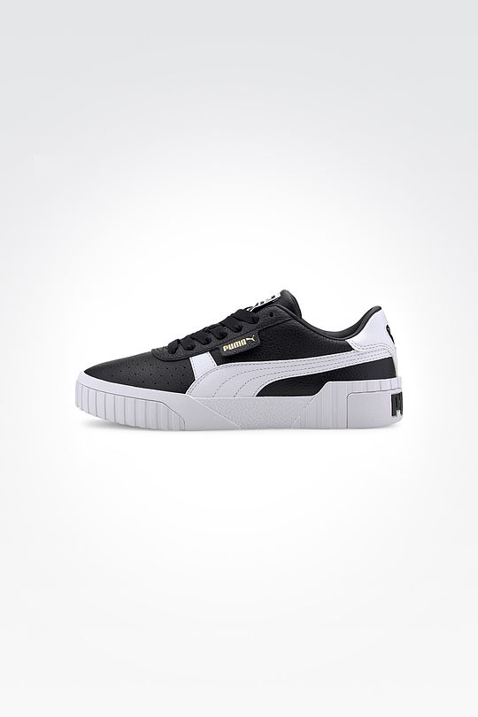 PUMA Women's Cali Casual Shoes 6 | BLACK/WHITE | Audimas