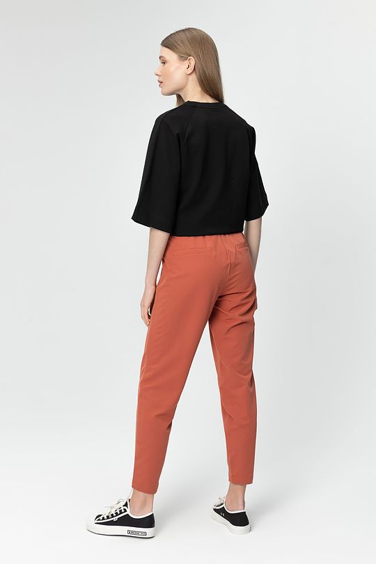 Light stretch fabric pants 2 | RED/PINK | Audimas