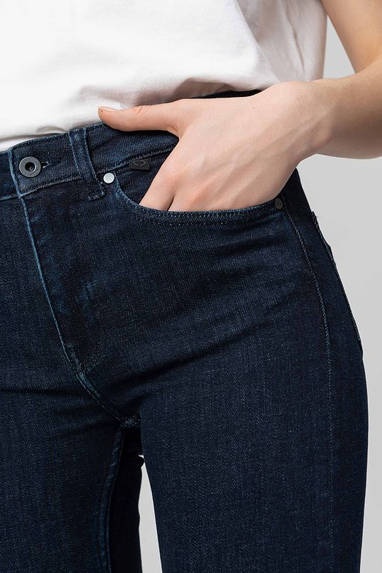 Slim fit stretch denim pants 4 | BLUE | Audimas