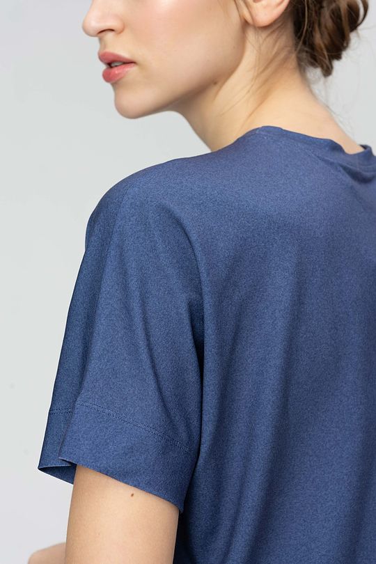 Short stretch printed dress 3 | BLUE | Audimas