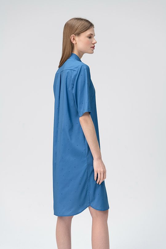 Wrinkle-free light fabric dress 2 | BLUE | Audimas