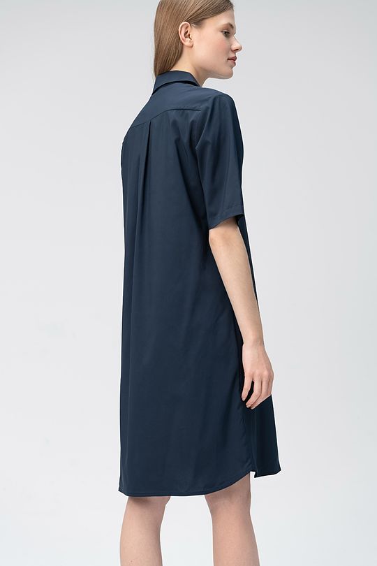 Wrinkle-free light fabric dress 2 | BLUE | Audimas