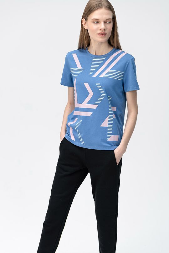 Soft touch modal tee with print 3 | RIVERSIDE PRINTED | Audimas