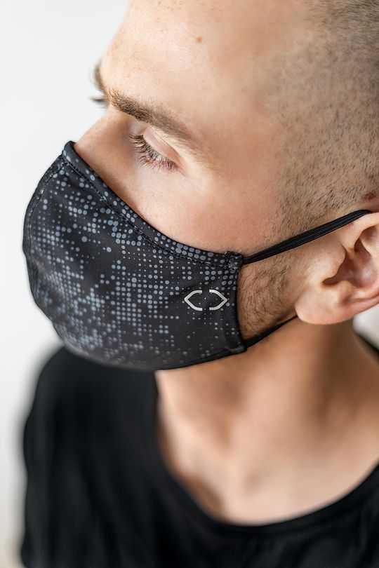 Reusable 3D mask 1 | BLACK | Audimas