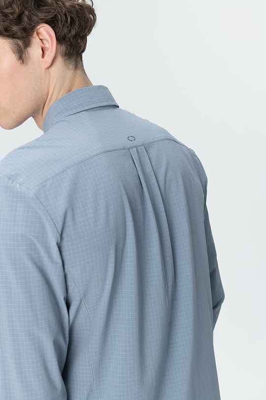 Wrinkle-free stretch shirt 3 | GREY/MELANGE | Audimas