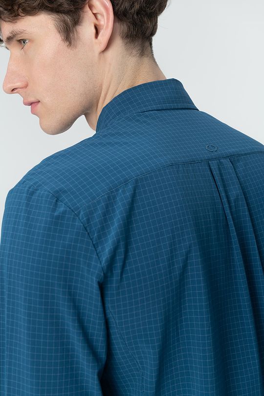 Wrinkle-free stretch shirt 3 | BLUE | Audimas