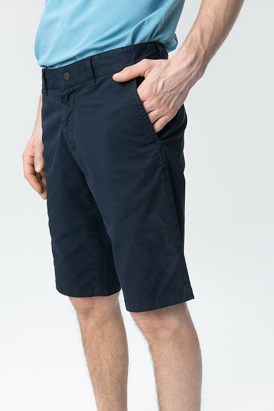 Cotton chino shorts 3 | BLUE | Audimas