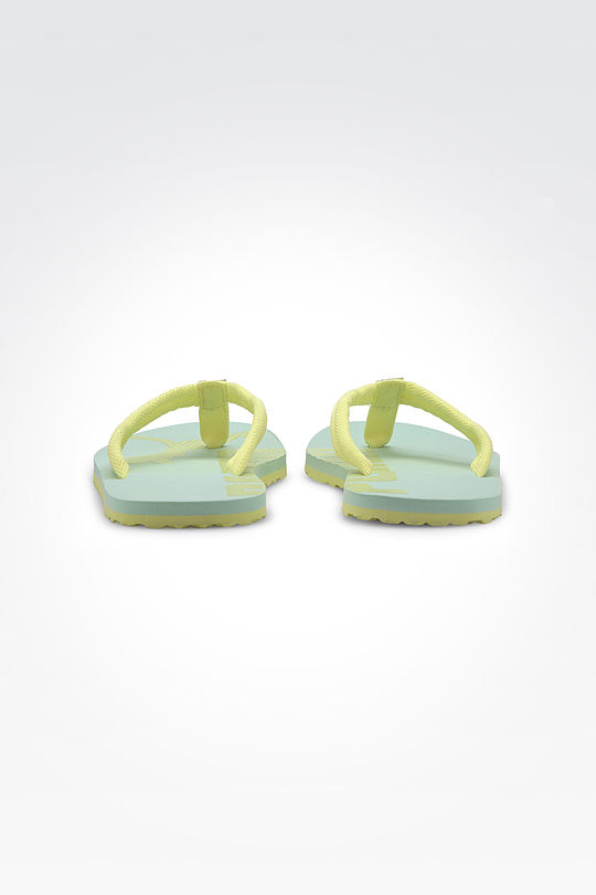 PUMA Women's Epic Flip V2 Athletic Sandal 3 | SUNNY LIME/MIST GREE | Audimas